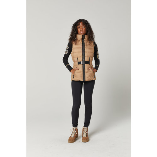 Alp-N-Rock Alp-N-Rock Kaldi Belted Vest (21/22) Latte-Lat Alp-N-Rock Alp-N-Rock Kaldi Belted Vest (21/22) Latte-Lat