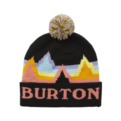 Burton Burton Kids' Echo Lake Beanie (21/22) True Black Rainbow-964 1SZ Burton Burton Kids' Echo Lake Beanie (21/22) True Black Rainbow-964 1SZ