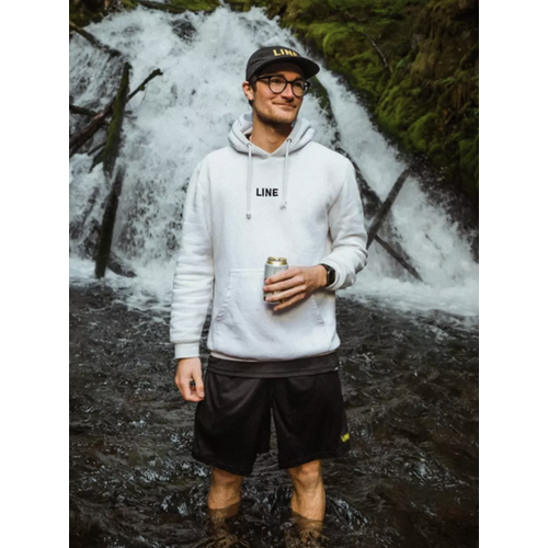 Line Line Branded Hoodie (21/22) White Line Line Branded Hoodie (21/22) White