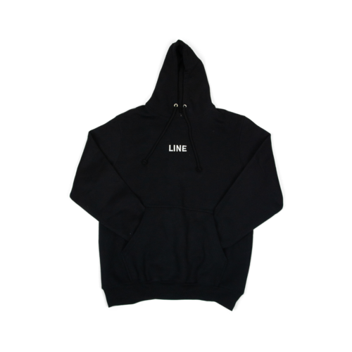 Line Line Branded Hoodie (21/22) Black Line Line Branded Hoodie (21/22) Black