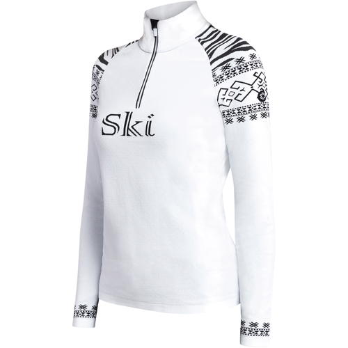 Newland Newland Gladis Sweater (21/22) White / Black-91 Newland Newland Gladis Sweater (21/22) White / Black-91