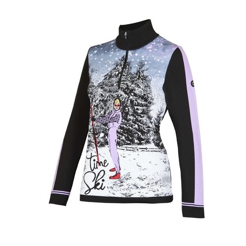 Newland Newland Rhona Sweater (21/22) Black / Lilac-265 Newland Newland Rhona Sweater (21/22) Black / Lilac-265
