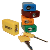 SKI KEY (Assorted Colours)