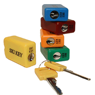 SKI KEY (Assorted Colours)