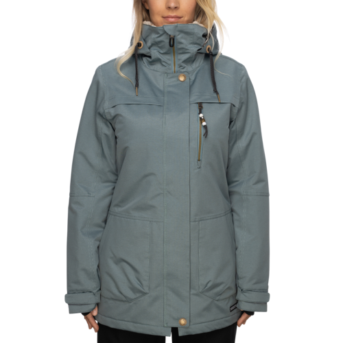 686 686 Women's Spirit Insulated Jacket (21/22) Goblin Blue Txtrd Stripe-Gobl 686 686 Women's Spirit Insulated Jacket (21/22) Goblin Blue Txtrd Stripe-Gobl