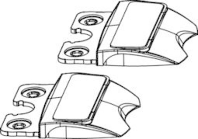 LOOK AFD KIT (PAIR) L2 SPG Teflon - AXIUM / NOVA LOOK AFD KIT (PAIR) L2 SPG Teflon - AXIUM / NOVA