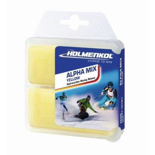 Holmenkol Holmenkol Alphamix Yellow (22/23) 2x35g Holmenkol Holmenkol Alphamix Yellow (22/23) 2x35g