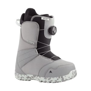 Burton Burton Kids' Zipline Boa Snowboard Boots (21/22) Gray / Neo-Mint