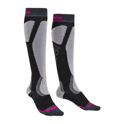Bridgedale Bridgedale Ski Easy On Wmn (22/23) 035 Black/Lt Grey Bridgedale Bridgedale Ski Easy On Wmn (22/23) 035 Black/Lt Grey