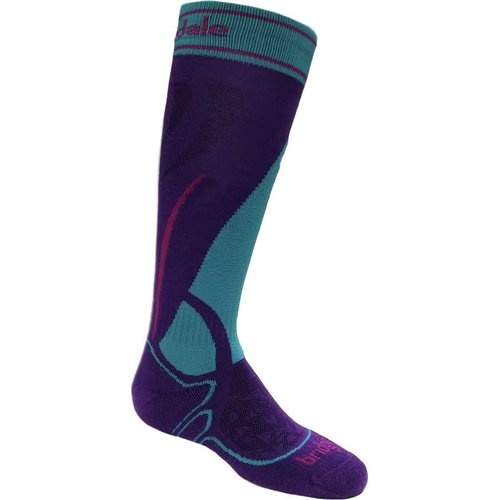 Bridgedale Bridgedale Ski Junior Racer (22/23) 063 Purple/Turquoise Bridgedale Bridgedale Ski Junior Racer (22/23) 063 Purple/Turquoise