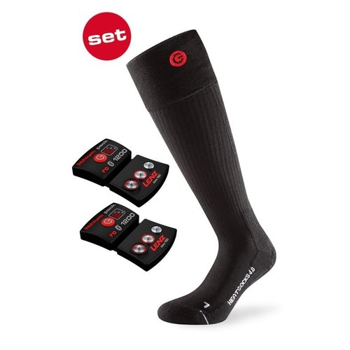 Lenz LENZ SET OF HEAT SOCK 4.0 TOE CAP + RCB 1200 Lenz LENZ SET OF HEAT SOCK 4.0 TOE CAP + RCB 1200