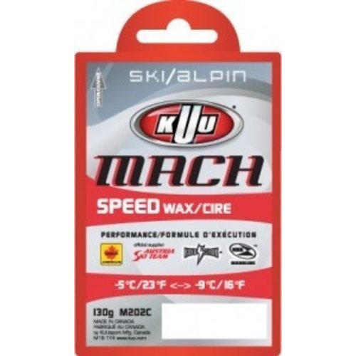 Kuu Mach Universal Wax - 130G (-7 To -11C) Red Kuu Mach Universal Wax - 130G (-7 To -11C) Red