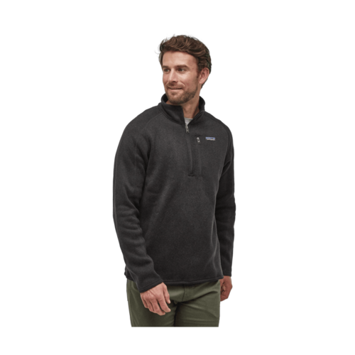 Patagonia Patagonia M'S Better Sweater 1/4 Zip (21/22) Black-Blk Patagonia Patagonia M'S Better Sweater 1/4 Zip (21/22) Black-Blk
