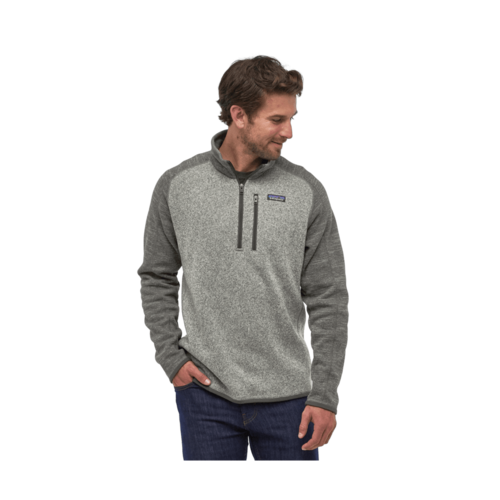 Patagonia Patagonia M'S Better Sweater 1/4 Zip (21/22) Nickel W/Forge Grey-Nkfg Patagonia Patagonia M'S Better Sweater 1/4 Zip (21/22) Nickel W/Forge Grey-Nkfg