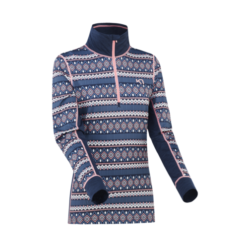 Kari Traa Kari Traa Lune Half Zip - Base Layer (21/22) Marin Kari Traa Kari Traa Lune Half Zip - Base Layer (21/22) Marin