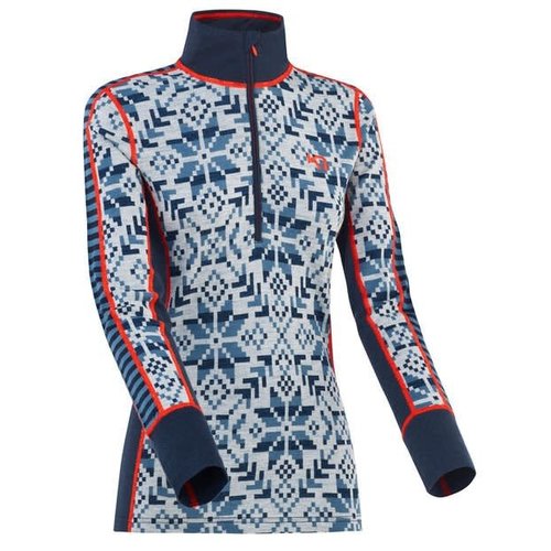 Kari Traa Kari Traa Else Wool Half Zip - 100 % Merino Wool (21/22) Marin Kari Traa Kari Traa Else Wool Half Zip - 100 % Merino Wool (21/22) Marin