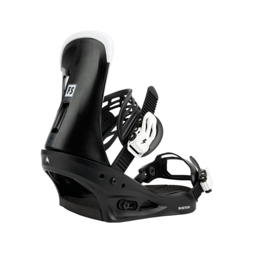 Burton Burton Mens Freestyle Re:Flex Snowboard Bindings (22/23) Black Burton Burton Mens Freestyle Re:Flex Snowboard Bindings (22/23) Black