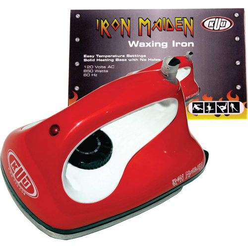 Kuu Iron Maiden Waxing Iron (Small And Compact) 120V (22/23) Red/White