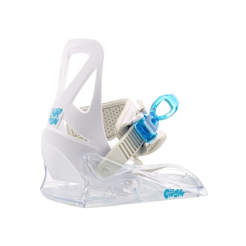 Burton Burton Kids' Grom Disc Snowboard Bindings (21/22) White Burton Burton Kids' Grom Disc Snowboard Bindings (21/22) White