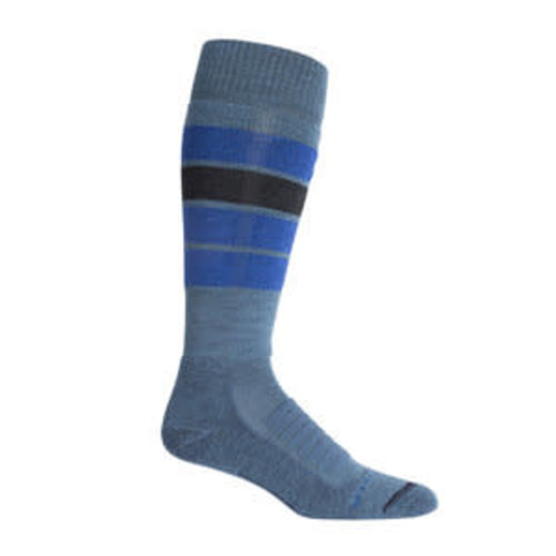 Icebreaker ICEBREAKER MENS SKI+ MEDIUM OTC HERITAGE STRIPE (19/20) THUNDER-431 Icebreaker ICEBREAKER MENS SKI+ MEDIUM OTC HERITAGE STRIPE (19/20) THUNDER-431