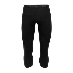 Icebreaker Men Merino 200 Oasis 3/4 Leggings (25/26) Black-001