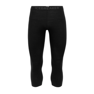 Icebreaker Men Merino 200 Oasis 3/4 Leggings (25/26) Black-001