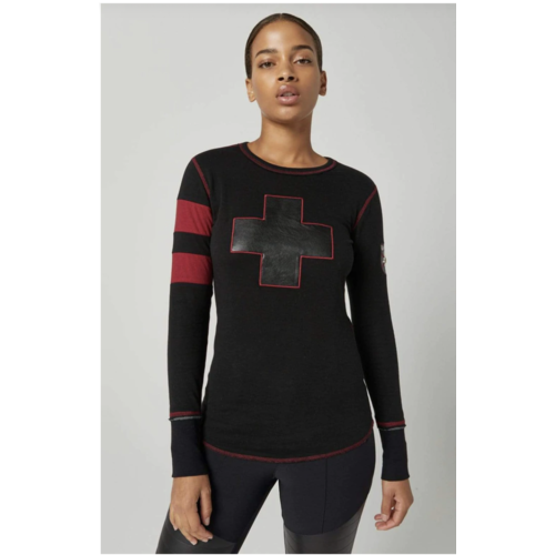Alp N Rock Alp-N-Rock Helvetica Womens Crew (21/22) Black-Blk Alp N Rock Alp-N-Rock Helvetica Womens Crew (21/22) Black-Blk