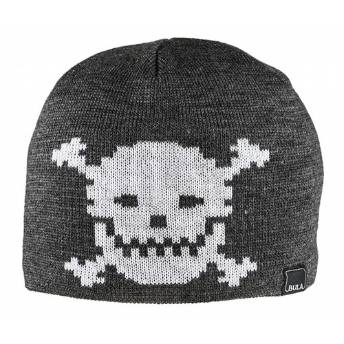 BULA Bula Kids Unisex Kids Skull Beanie Heather Grey -Hegrey (16/17) O/S *Final Sale* BULA Bula Kids Unisex Kids Skull Beanie Heather Grey -Hegrey (16/17) O/S *Final Sale*