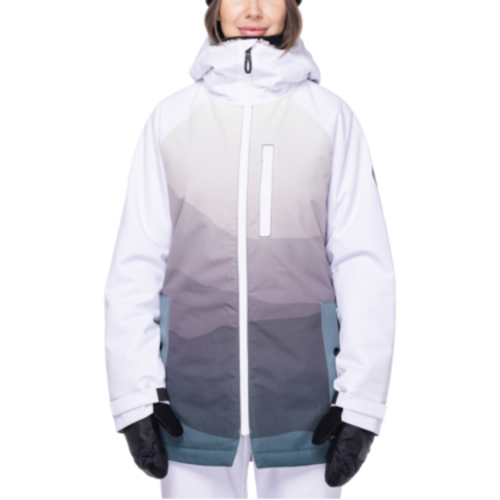 686 686 Womens Dream Insulated Jacket (22/23) White Mountain Sunset-Wht 686 686 Womens Dream Insulated Jacket (22/23) White Mountain Sunset-Wht