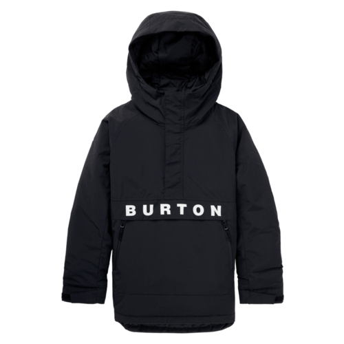 Burton Burton Kids Frostner 2L Anorak Jacket (22/23) True Black-001 Burton Burton Kids Frostner 2L Anorak Jacket (22/23) True Black-001