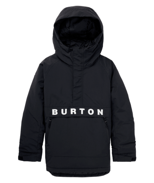 Burton Kids' Frostner 2L Anorak Jacket (25/26) True Black-A04