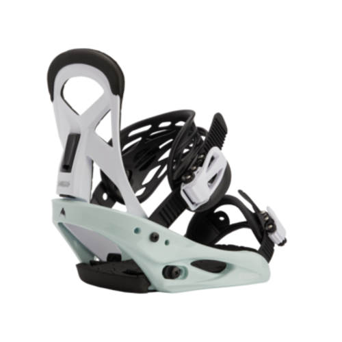 Burton Burton Kids Smalls Re:Flex Snowboard Bindings (22/23) Neo-Mint/White Burton Burton Kids Smalls Re:Flex Snowboard Bindings (22/23) Neo-Mint/White