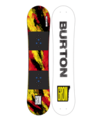 Burton Kids' Grom Snowboard (25/26) Ketchup/Mustard-35Q
