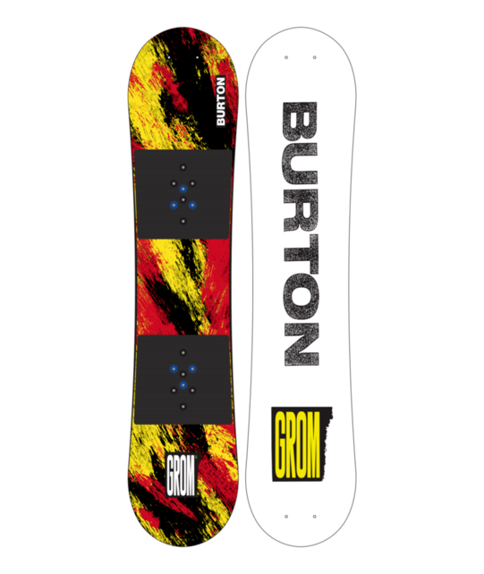 Burton Kids' Grom Snowboard (25/26) Ketchup/Mustard-35Q