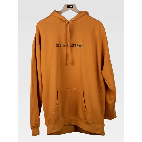 Line Line Ski & Destroy Hoodie (22/23) Burnt Orange Line Line Ski & Destroy Hoodie (22/23) Burnt Orange