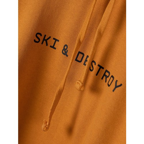 Line Line Ski & Destroy Hoodie (22/23) Burnt Orange