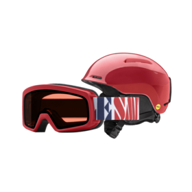 Smith Glide Jr. Mips / Rascal Combo (22/23) Lava-2Rn