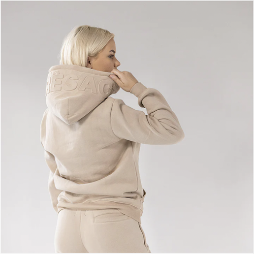 Apres Actif Apres Actif Embossed Hoodie Champagne Apres Actif Apres Actif Embossed Hoodie Champagne