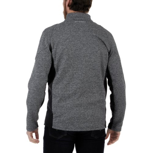 Spyder Spyder Bandit Hybrid Full Zip Jacket (22/23) Blk All-004 Spyder Spyder Bandit Hybrid Full Zip Jacket (22/23) Blk All-004