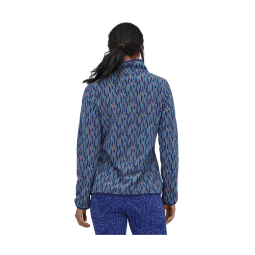 Patagonia Patagonia W'S Micro D Snap-T P/O (22/23) Climbing Trees Ikat: Sound Blue-Ctso