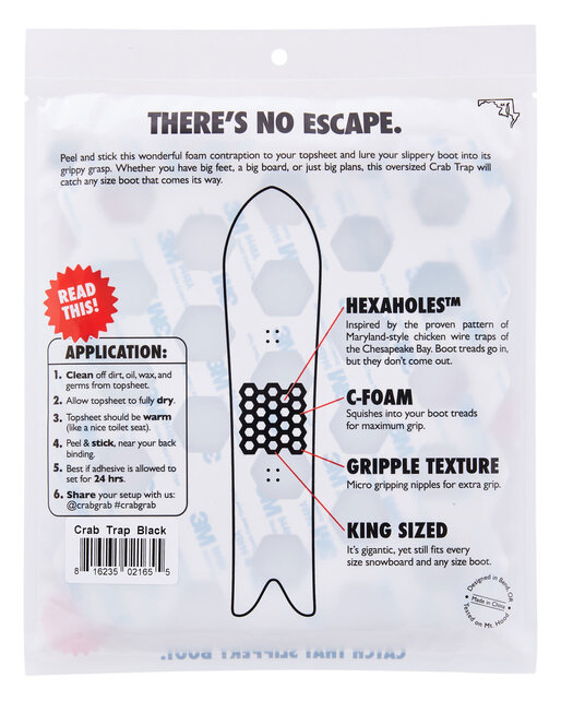 Crab Grab Crab Trap (24/25) Black OS