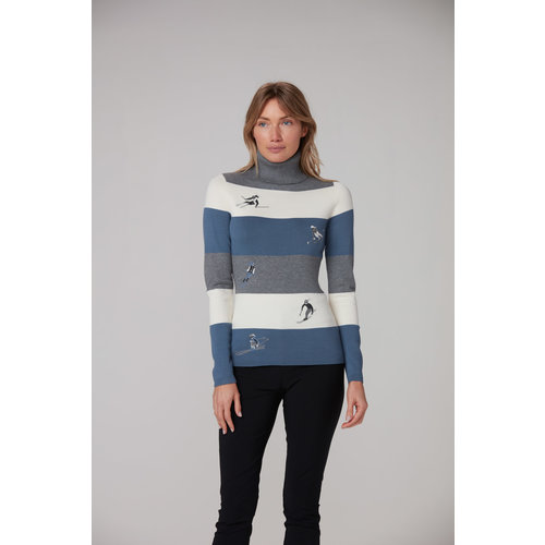 Alp N Rock Alp N Rock Avery Sweater (22/23) Heather Blue-Hbl Alp N Rock Alp N Rock Avery Sweater (22/23) Heather Blue-Hbl