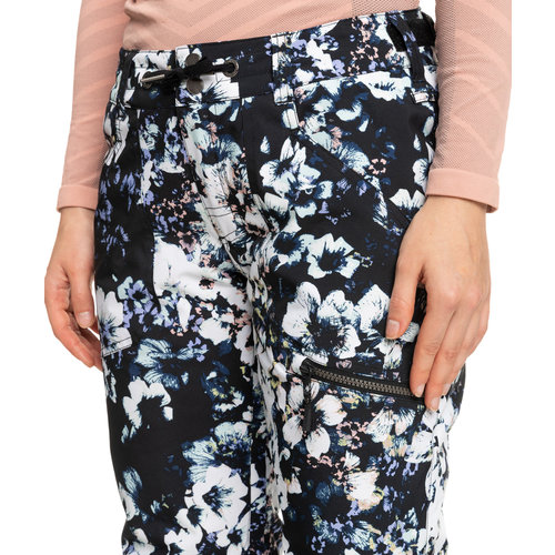 Roxy Roxy Nadia Printed Pt (22/23) True Black Black Flowers-Kvj1 Roxy Roxy Nadia Printed Pt (22/23) True Black Black Flowers-Kvj1