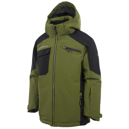 Sunice Sunice Christian Boys Jacket (22/23) Army Green/Back-55701 Sunice Sunice Christian Boys Jacket (22/23) Army Green/Back-55701