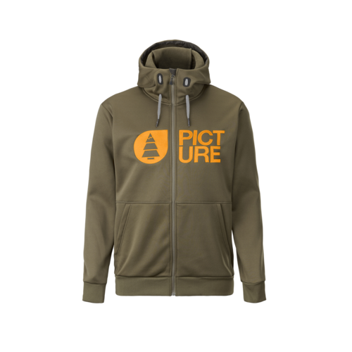 Picture Picture Park Zip Tech Hoodie (22/23) Dark Army Green Picture Picture Park Zip Tech Hoodie (22/23) Dark Army Green