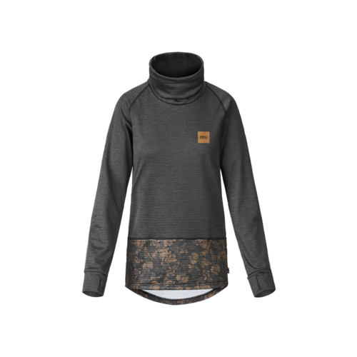 Picture Picture Blossom Grid Fleece (22/23) Black Picture Picture Blossom Grid Fleece (22/23) Black