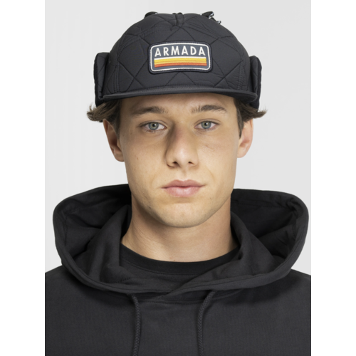 Armada Armada Seven Panel Quilted Hat-Black (22/23) OSFA Armada Armada Seven Panel Quilted Hat-Black (22/23) OSFA