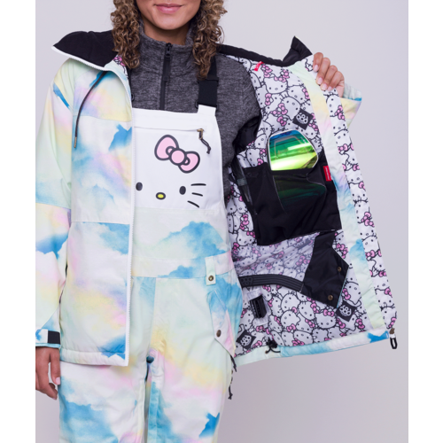 686 686 Womens Athena Insulated Jacket (22/23) Hello Kitty Cloud - Hkcl