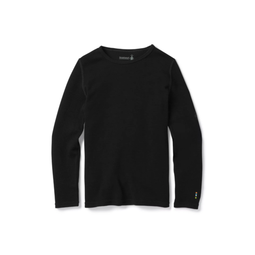 Smartwool Smartwool Kids' Classic Thermal Crew Top (22/23) Black Smartwool Smartwool Kids' Classic Thermal Crew Top (22/23) Black