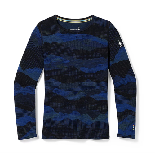 Smartwool Smartwool Kmerino250Blpcrew Crew Top (22/23) Blueberry Hillmtscape Smartwool Smartwool Kmerino250Blpcrew Crew Top (22/23) Blueberry Hillmtscape